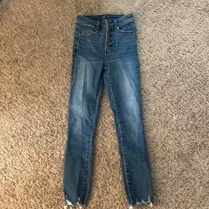 Abercrombie button front Jeans